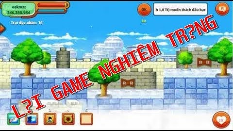 Ngọc Rồng Online - Lỗi game sau cập nhật tính năng Đại Vương Picolo