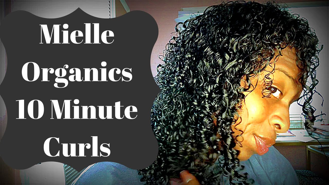Mielle Organics 10 Minute Curly Hair Routine - YouTube