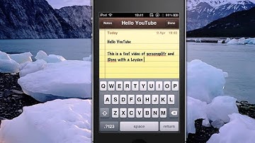 My welcome video test of iDemo and ScreenSplitr