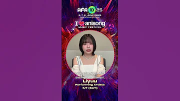 Anime Festival Asia Indonesia 2025 Liyuu Message Video 