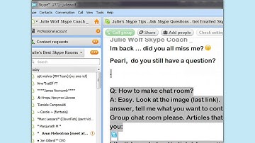 Seek&Send  Private Message To Group Skype Room Members