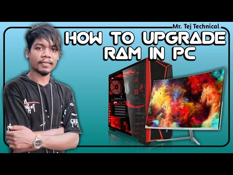 How To Upgrade Ram In Computer(PC) || Computer me Ram Install Kaise Kare ||@mr.tejtechnical0143