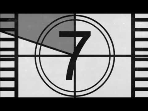 10 seconds countdown with no signal effect