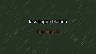 Alligatoah - Lass liegen (Karaoke)