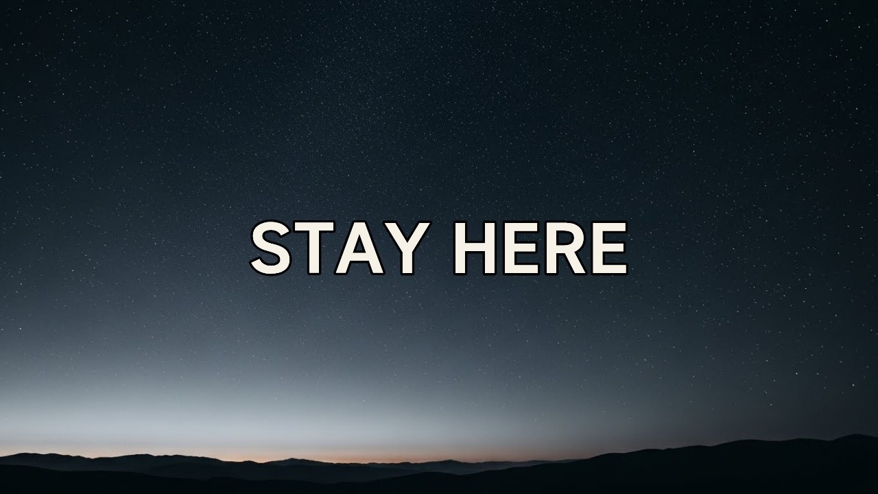 🌿 STAY HERE – 1 Hour of Quiet Presence & Gentle Nearness