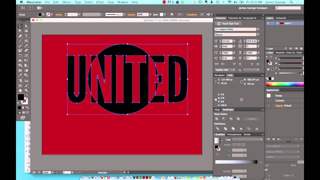 How To Make Text Negative In Illustrator