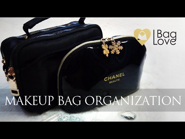 HOW TO ORGANIZE my cosmetic pouch - Chanel Beaute 