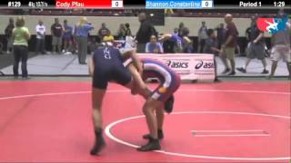 Wm 48 Kg - 3Rd - Cody Pfau Co Vs. Shannon Constantine King