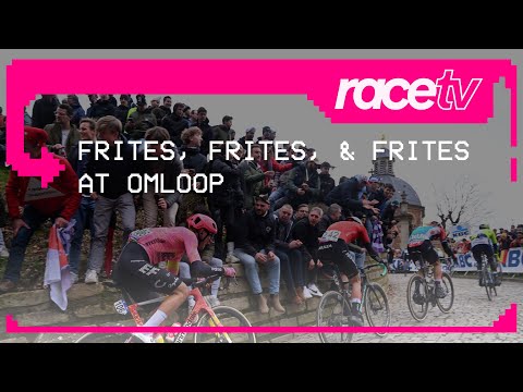 FRITES AT OMLOOP | RaceTV | Omloop Het Nieuwsblad | EF Pro Cycling