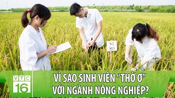 Ngành nông nghiệp tỷ đô "khát" nhân lực: Vì sao sinh viên “thờ ơ”? | VTC16