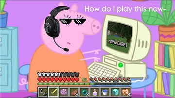 Mummy pig plays Minecraft (Part 8)