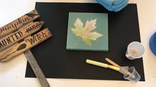 How to add crushed glass and resin to a wood sign by Mettle Modern Design 302 views 2 years ago 3 minutes, 2 seconds