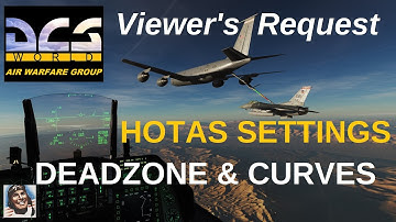 DCS Air Warfare Group - F-16C AAR & HOTAS SETTINGS