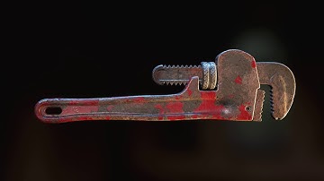 Old Pipe Wrench
