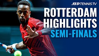 Auger-Aliassime And Monfils Set Blockbuster Final | Rotterdam 2020 Semi-Final Highlights