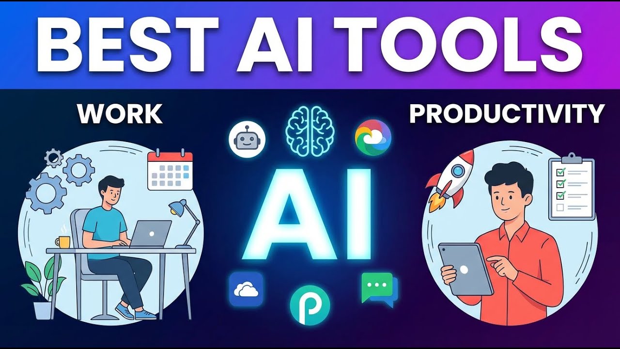 5 FREE AI Tools That Will Change Your Work – The Ultimate Productivity Upgrade 