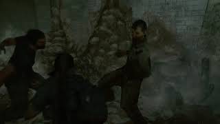 The Last Of Us Part 2 Ellie Killing Infected With Knife No Damage