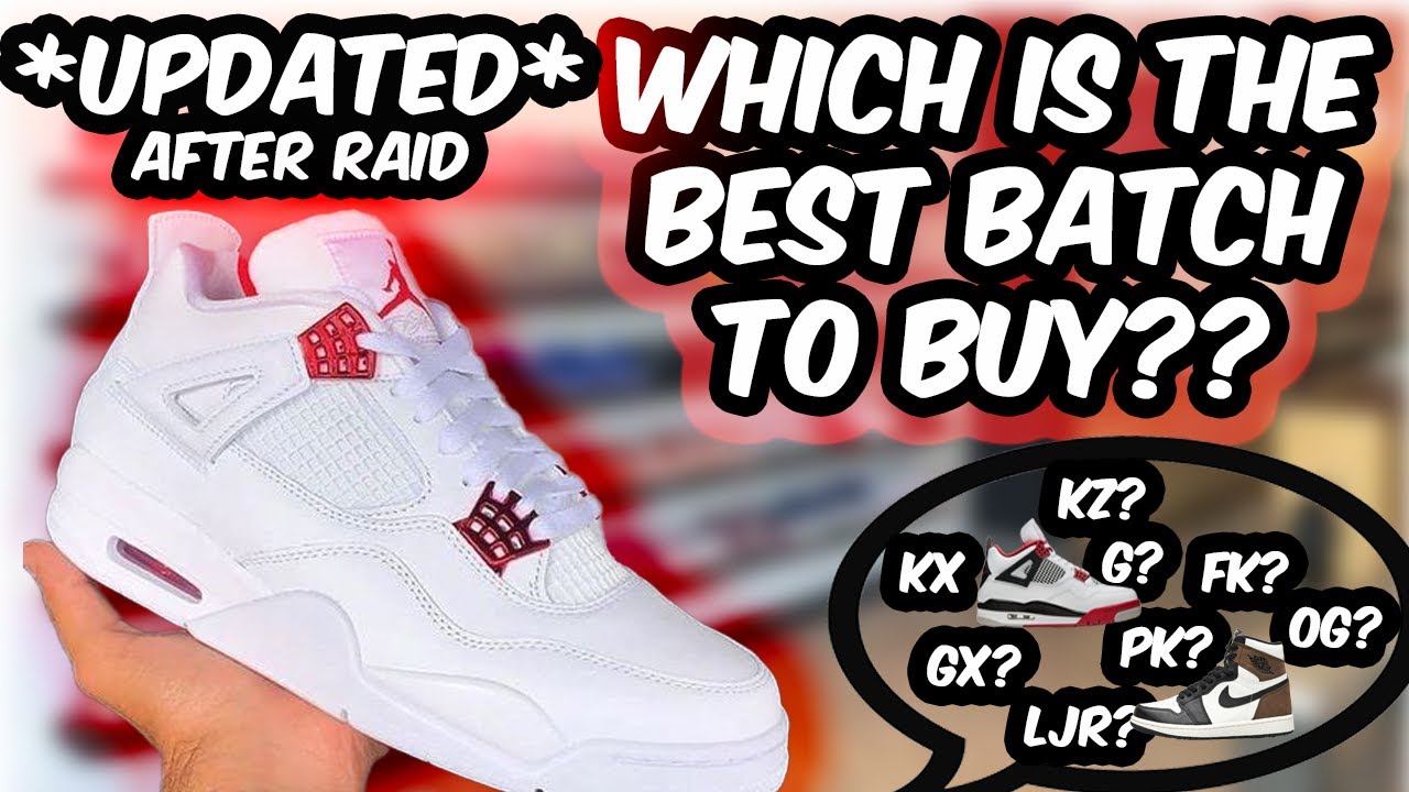 BEST BATCHES FOR EVERY SHOE ON PANDABUY (JORDANS, DUNKS, YEEZYS, BAPESTAS AND MORE)