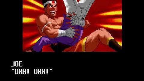 KOF 2003 Fatal Fury Team Ending