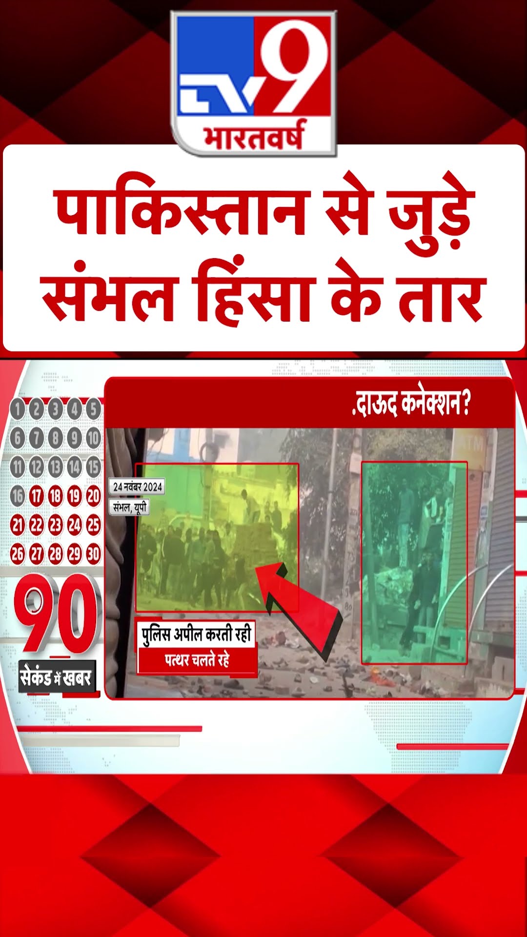 Pakistan से जुड़े Sambhal हिंसा के तार |#shorts