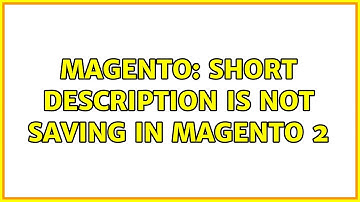 Magento: Short Description is not saving in magento 2