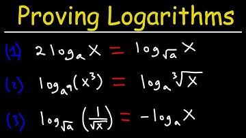 Proving Logarithmic Equations - College Algebra & Precalculus