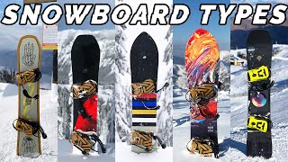 What TYPE of Snowboard Should You Buy? // Beginners Guide