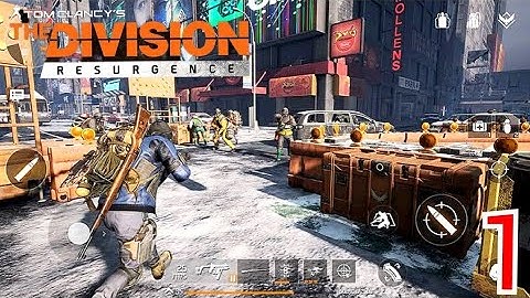 First Look: The Division Resurgence New BETA Gameplay Part 1 | (iOS & Android)