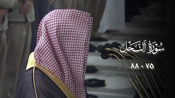 صلاة الفجر من المسجد النبوي ٢٢ جمادى الأول ١٤٤٣هـ للشيخ خالد المهنا | من سورة النحل ( ٧٥ - ٨٨ ) .