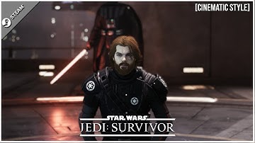 Cal wordt een Inquisiteur - Star Wars Jedi Survivor (4K Cinematic Style)