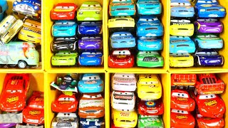Disney Cars Collection Case 1 Piston Cup Racers and Pit Crew Race Team