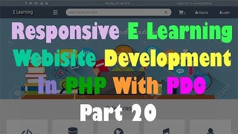 Responsive E Learning Website Development In PHP With PDO Part 20 Delete Terms And Conditions