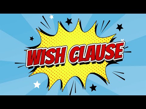 İngilizce Öğreniyorum | Wish Clause Konu Anlatımı