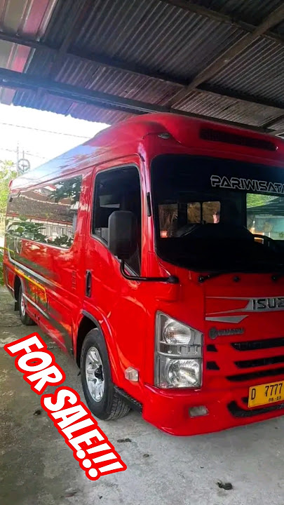 Dijual Isuzu elf giga long tahun 2019 pemakaian 2020 karoseri piala mas siap wisata#automobile#elf