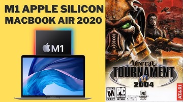 Unreal Tournament 2004  - CrossOver/WINE - M1 Apple Silicon - MacBook Air 2020 - Gameplay
