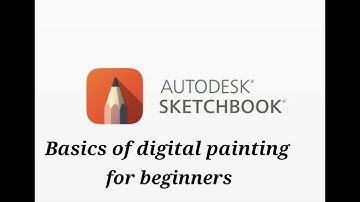 Basic tutorial of autodesk sketchbook/digital painting tutorial malayalam/basic tools tutorial