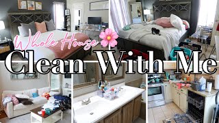 * WHOLE HOUSE * CLEAN WITH ME | Real Life Messy House | Cleaning Motivation