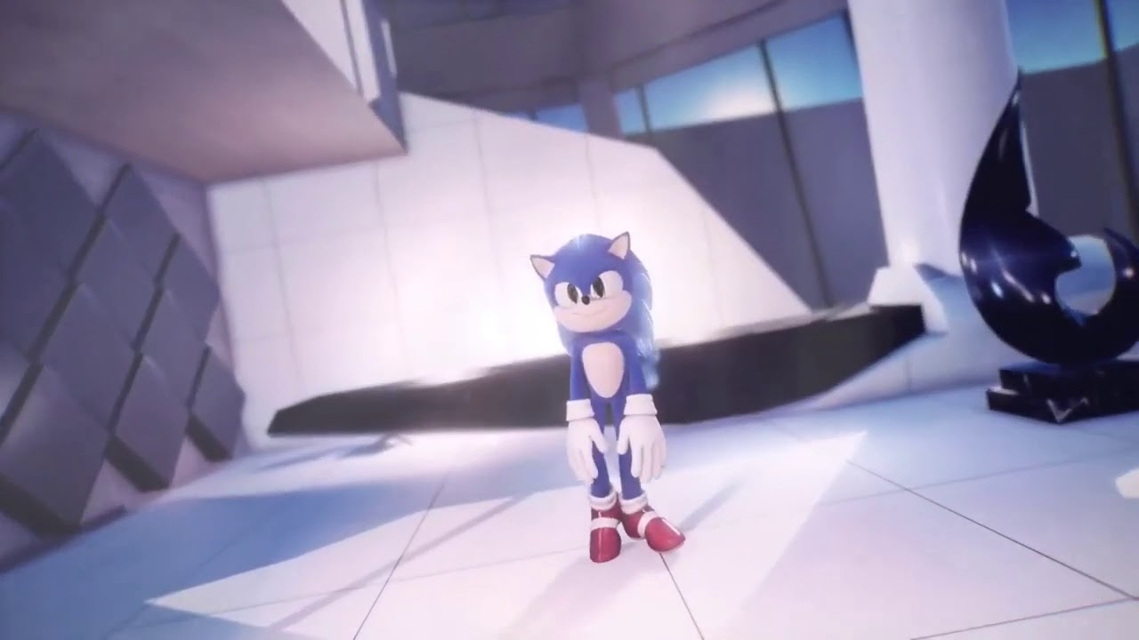 Sonic the movie bailando Im blue remix - YouTube