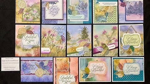 Autumn Expressions 14 Cards