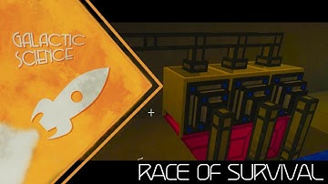 Obsidian Setup! | Minecraft Race Of Survival #32 (Galactic Science Modpack)