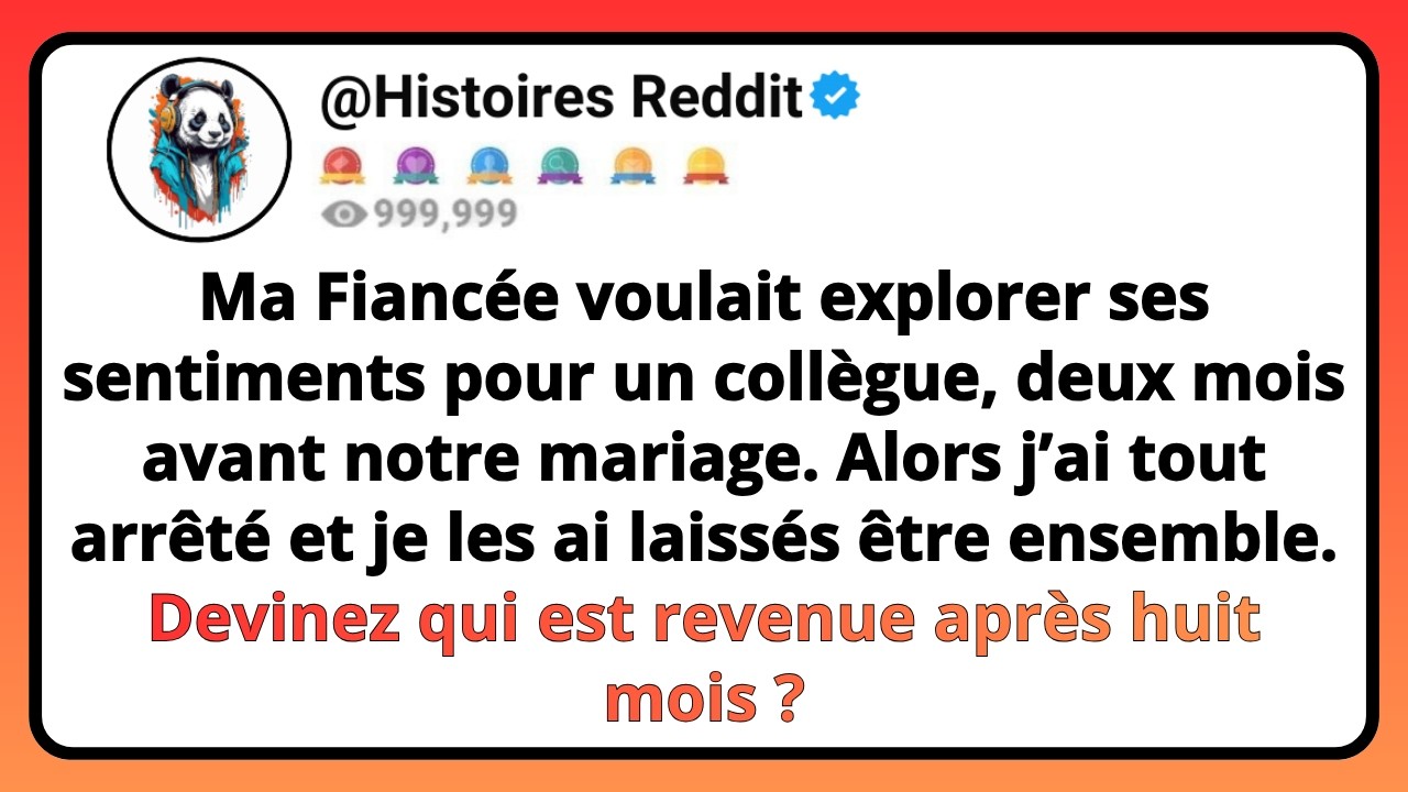 « Il faut qu’on parle. » Ces quatre mots, prononcés par Katia dans notre cuisine, deux mois avant notre mariage, ont fait basculer ma vie. Ce soir-là, je rentrais d’un déplacement épuisant à...
