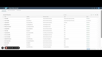 How to create a custom field with Custom Field and Logic in SAP