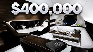 Inside Mercedes-Benz's First Private Jet!