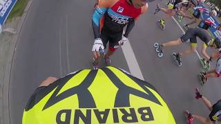 BMW Berlin inline skating marathon 2017: the race  (pascal briand vlog 78)