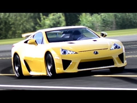 Hovedgade Arkæologi Hård ring Top Gear - Lexus LFA test Track - YouTube