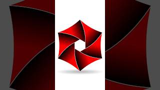 polygon logo tutorial in Coreldraw #logodesgin #ytshorts #graphicdesign #shortsfeed #shorts