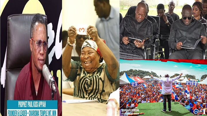 Mark my words he will follow Akua Donkor after the elections and...