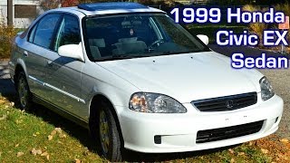 1999 Honda Civic EX Sedan JDM Taffeta White Detail & Features 10th