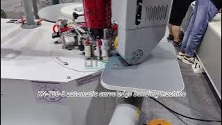 KN-700-3 automatic curve edge banding machine#furniture #woodworking #edgebanding #kitchen