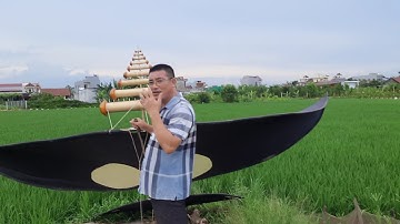 Diều sáo 4m50 chuông nhà thờ d85 9 chiếc